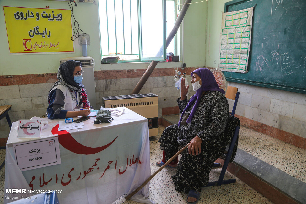 ۸۳۵ درمان سرپایی در پایانه‌های مرزی خوزستان انجام شد