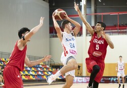 Iran U19 basketball