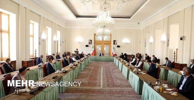 اجلاس گفتگوهای بین‌الافغانی در وزارت امور خارجه