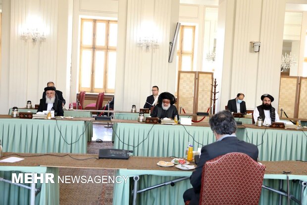 اجلاس گفتگوهای بین‌الافغانی در وزارت امور خارجه