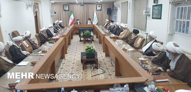 President-elect meets Society of Seminary Teachers of Qom