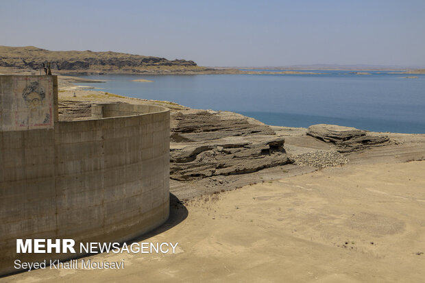 میزان ذخیره آب در ۳ سد خوزستان کاهش یافت