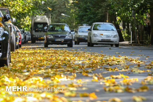 Early autumn in Tehran