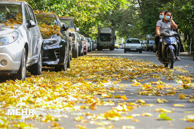 Early autumn in Tehran