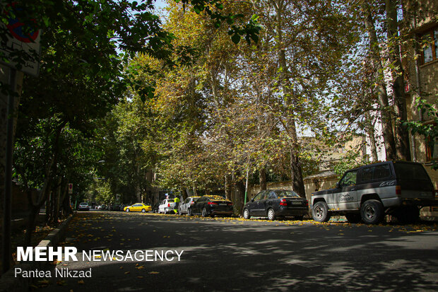 Early autumn in Tehran