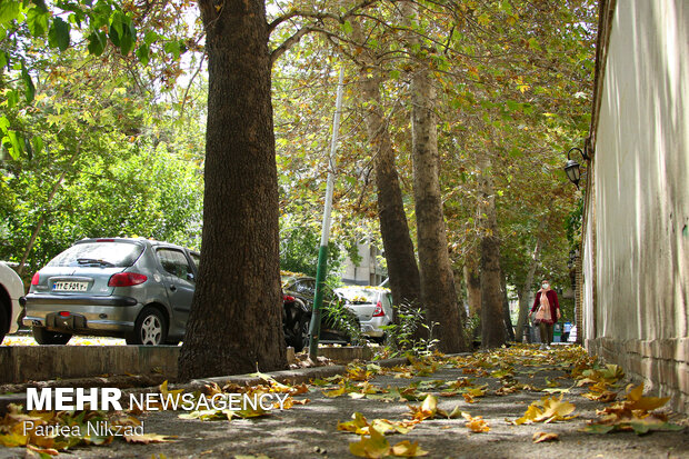 Early autumn in Tehran