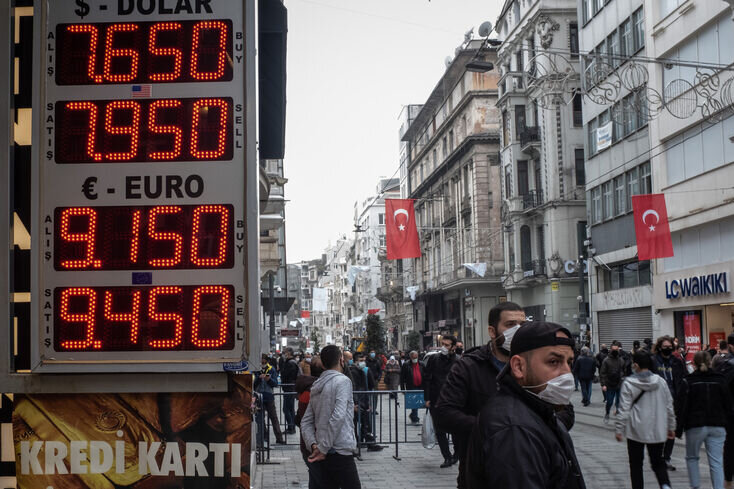 نرخ تورم در ترکیه به بالاترین سطح دو سال اخیر رسید