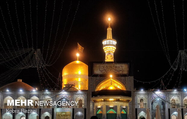 Mourning ceremonies at Razavi Shrine 