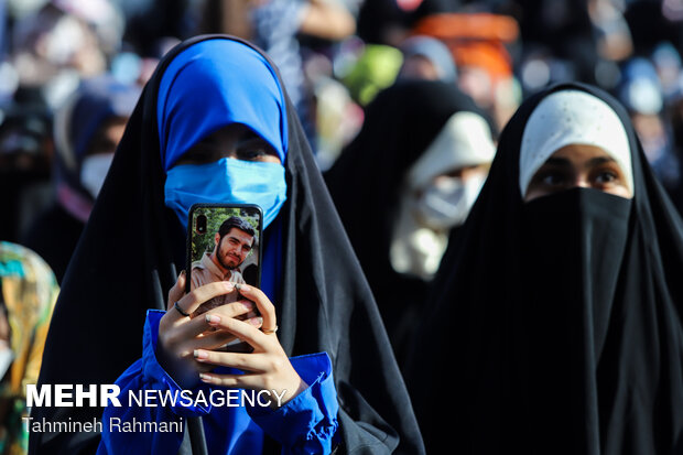جشن ازدواج دختران انقلاب در میدان امام حسین(ع)