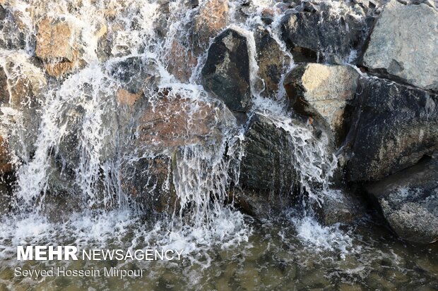 Largest artificial waterfall in Iran inaugurated
