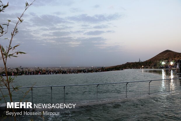 Largest artificial waterfall in Iran inaugurated
