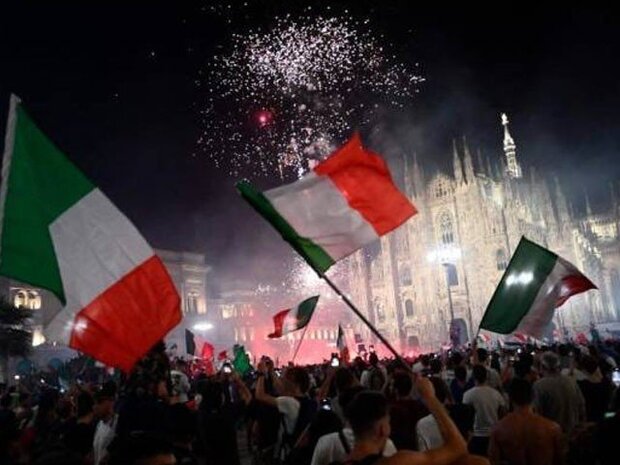 اٹلی میں یوروکپ کی فتح پر جشن کے دوران 2 افراد ہلاک اور 15 زخمی