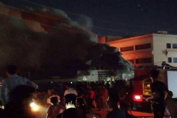 عراق کے صوبہ ذیقار میں اسپتال میں آگ لگنے سے 58 افراد جاں بحق