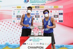 Iran crowned Asian U21 Beach Volleyball champions
