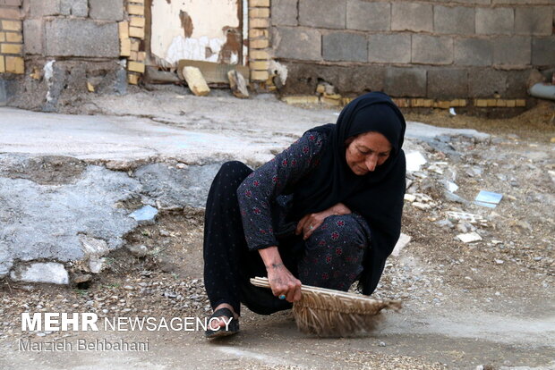 وضعیت اسفناک منطقه کوی آریا خرمشهر