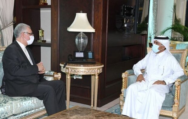 دیدار سفیر ایران با دبیرکل وزارت خارجه قطر