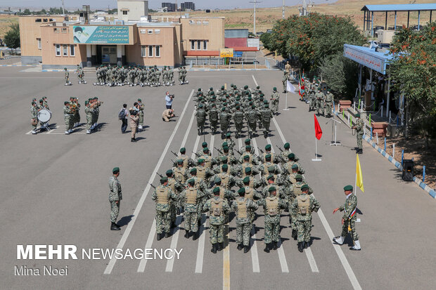 Field military exercise of Commando Brigade 25 in Tabriz