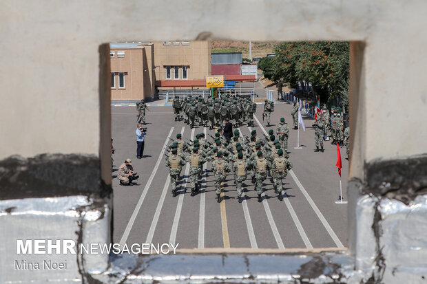 Field military exercise of Commando Brigade 25 in Tabriz