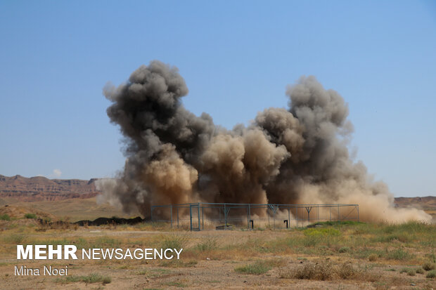 Field military exercise of Commando Brigade 25 in Tabriz