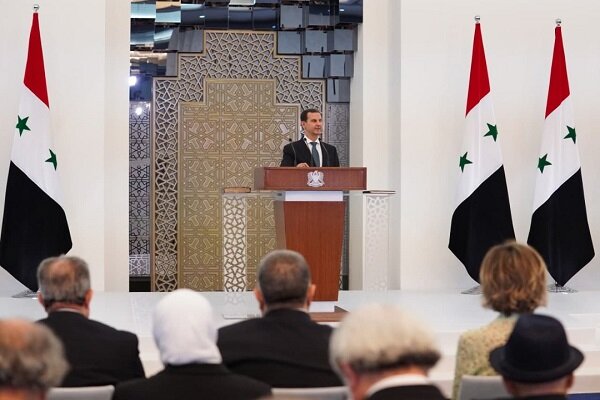 شام کے صدر بشار اسد نے حلف اٹھا لیا/ فلسطینی عوام کی حمایت کا پختہ عزم