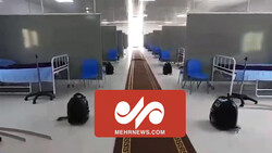 VIDEO:  Iran army builds hospital in four days