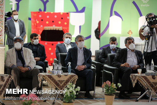 Opening ceremony of 'Castle of Art Garden' in Tehran
