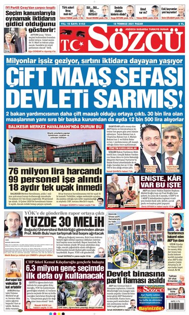 gazete 18 Temmuz