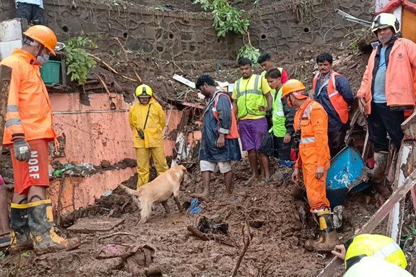 At least 20 killed as heavy rain, landslides hit Mumbai