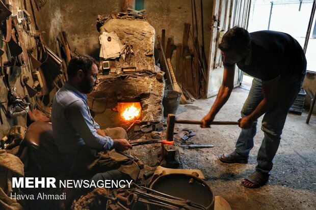 آهنگری سنتی در مازندران
