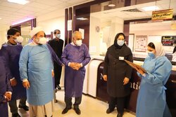 Leader's envoy visits coronavirus hospital in Zahedan