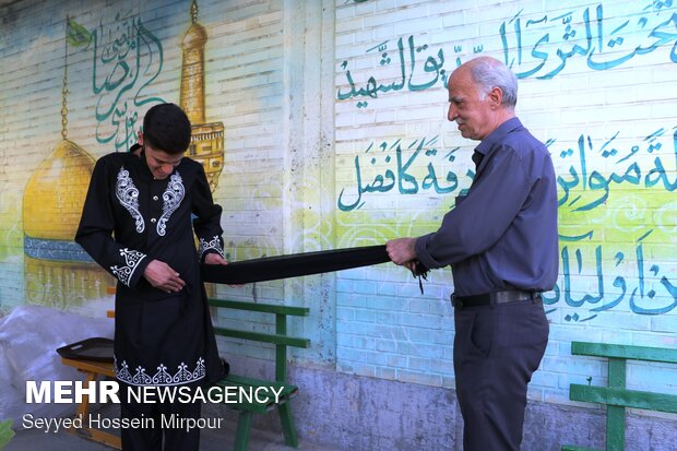 پاسداشت شهدای انفجار مدرسه سیدالشهدا افغانستان