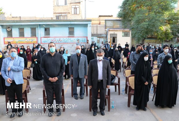 پاسداشت شهدای انفجار مدرسه سیدالشهدا افغانستان