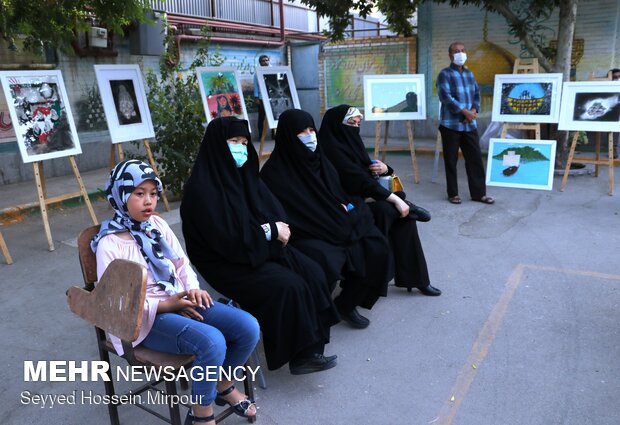 پاسداشت شهدای انفجار مدرسه سیدالشهدا افغانستان