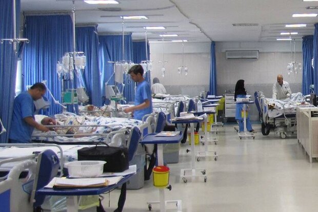 مراجعه روزانه ۱۳۰ بیمار کرونایی به بیمارستان امام حسین(ع)بهارستان