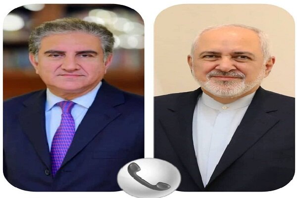 ایران اور پاکستان کے وزراء خارجہ کی ٹیلیفون پر گفتگو