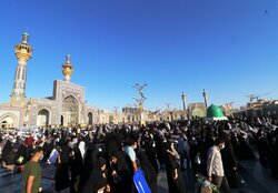VIDEO: Eid al-Adha prayers performed in Imam Reza shrine (AS)