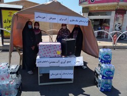 راه‌اندازی پویش مردمی «سقا» توسط دانش‌آموزان اردستان
