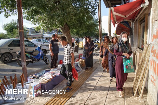 بازار عید قربان در ترکمن صحرا