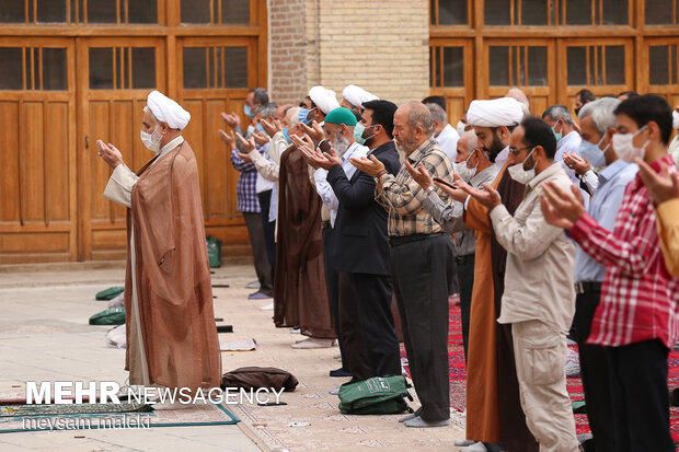 اقامه نماز عید قربان در قزوین