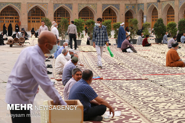 اقامه نماز عید قربان در قزوین