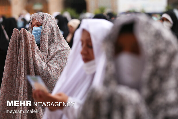 اقامه نماز عید قربان در قزوین