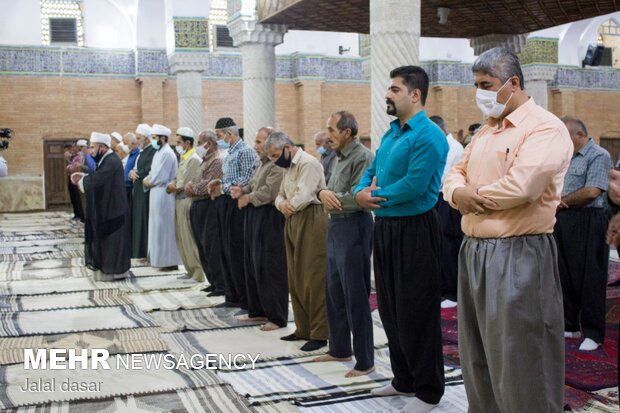 اقامه نماز عید قربان در سنندج