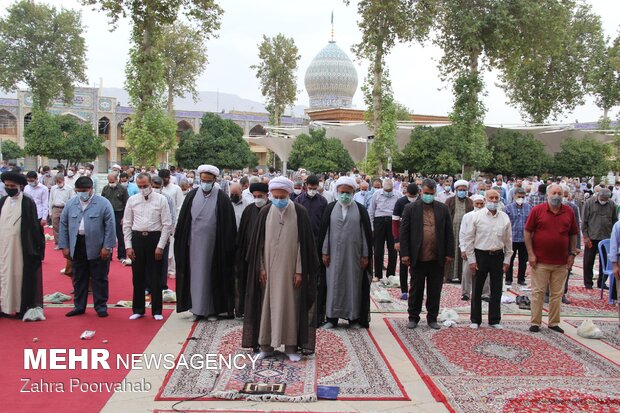 Şiraz'da Kurban Bayramı namazı kılındı