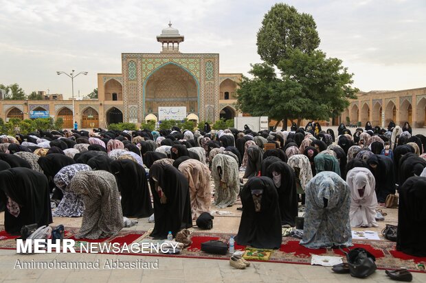 اقامه نماز عید قربان در قزوین