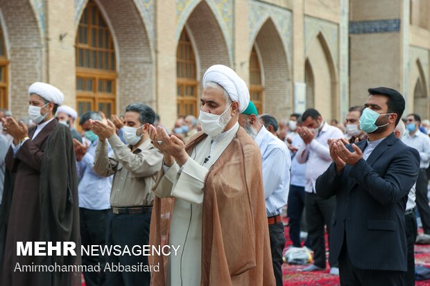 اقامه نماز عید قربان در قزوین