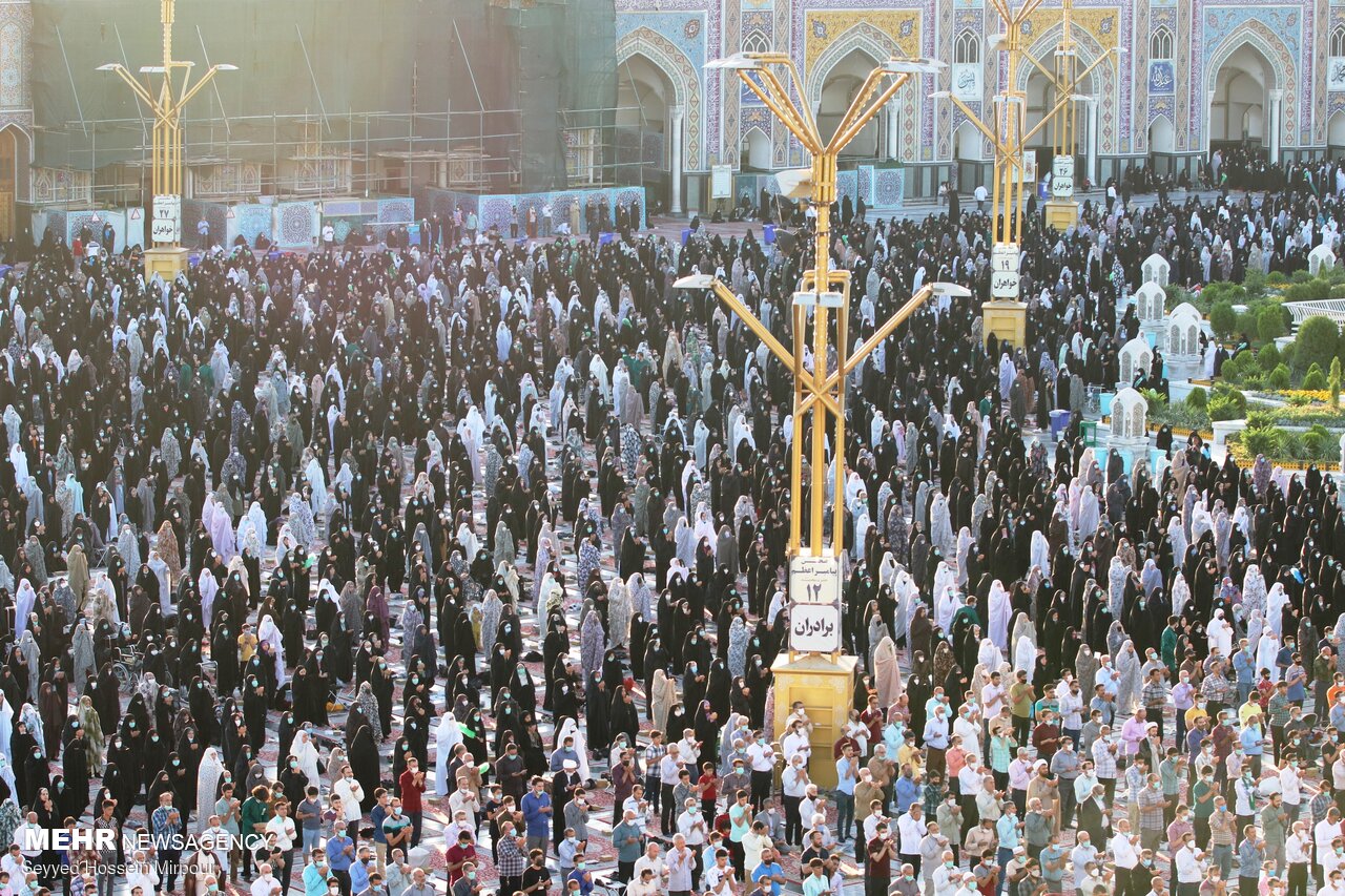 ایران میں عید الاضحی مذہبی جوش و خروش کے ساتھ منائي جارہی ہے