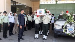 اہواز میں مدافع وطن شہید ضرغام پرست کی تشییع جنازہ