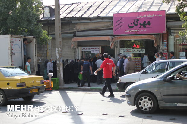 بازار مرغ در شهر کرمانشاه