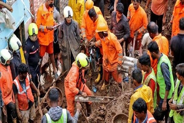 Landslide in W. India kills 36 people, dozens missing