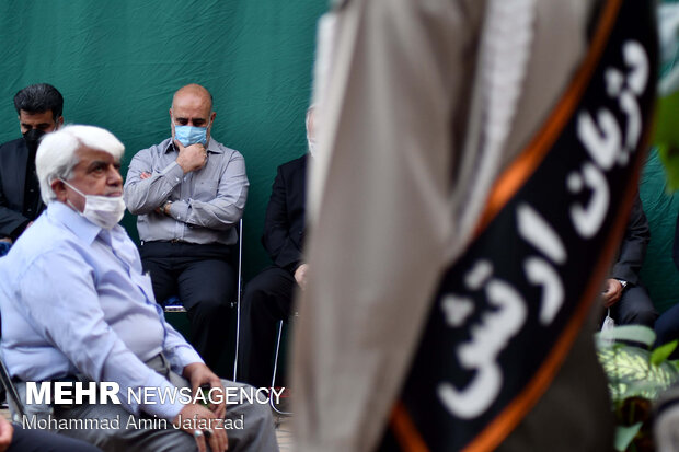 مراسم ترحیم همسر امیر عباس محتاج